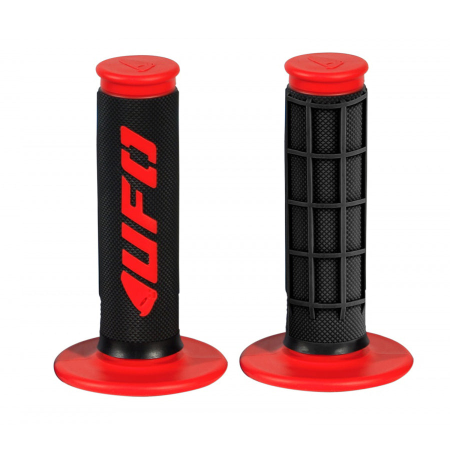 UFO Challenger Grips Dual Density Half-Waffle (Red)