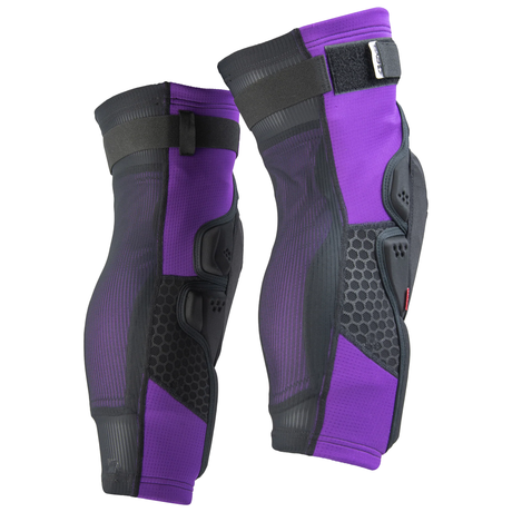 EVS Slayco Knee Guard (Black/Purple) Pair