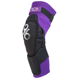 EVS Slayco Knee Guard (Black/Purple) Pair