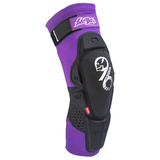 EVS Slayco Knee Guard (Black/Purple) Pair