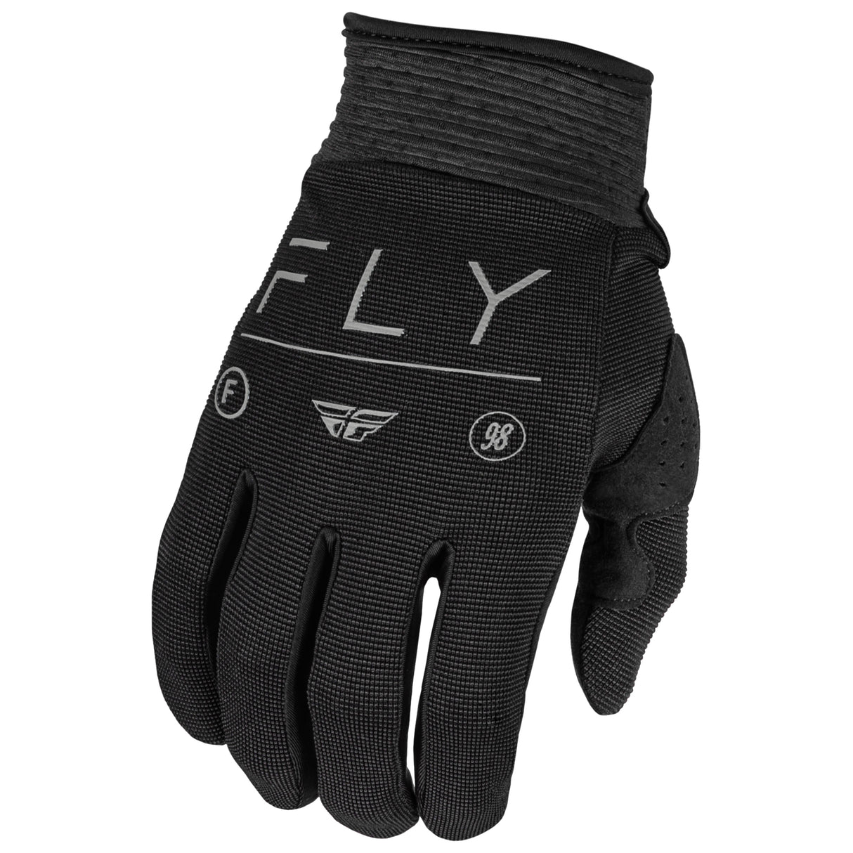 FLY RACING FLY 2024 YOUTH F-16 BLACK CHARCOAL GLOVES