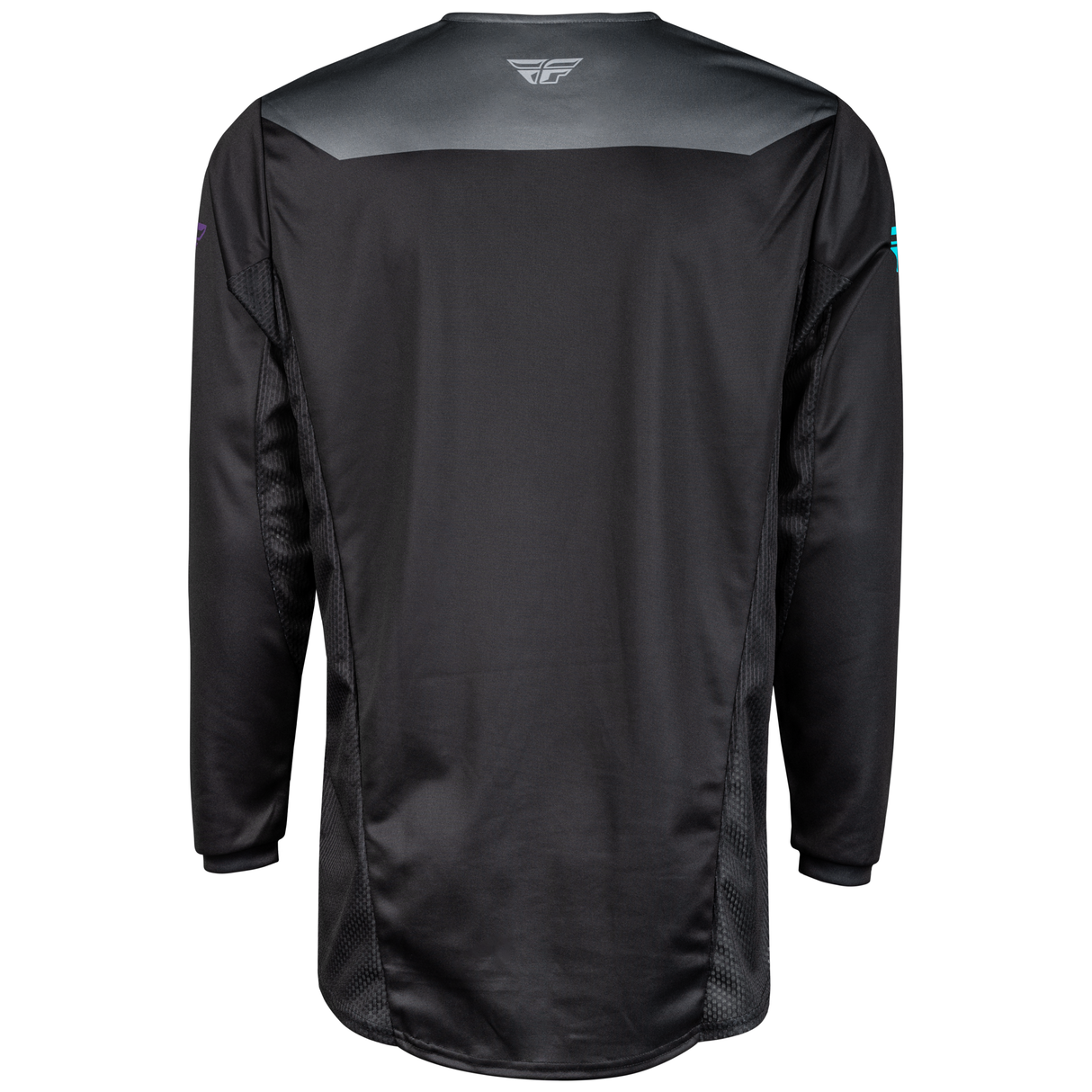 FLY RACING FLY 2024 KINETIC RELOAD CHARCOAL BLACK BLUE IRIDIUM JERSEY