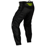 FLY RACING FLY 2024 YOUTH F-16 BLACK NEON GREEN LIGHT GREY PANTS