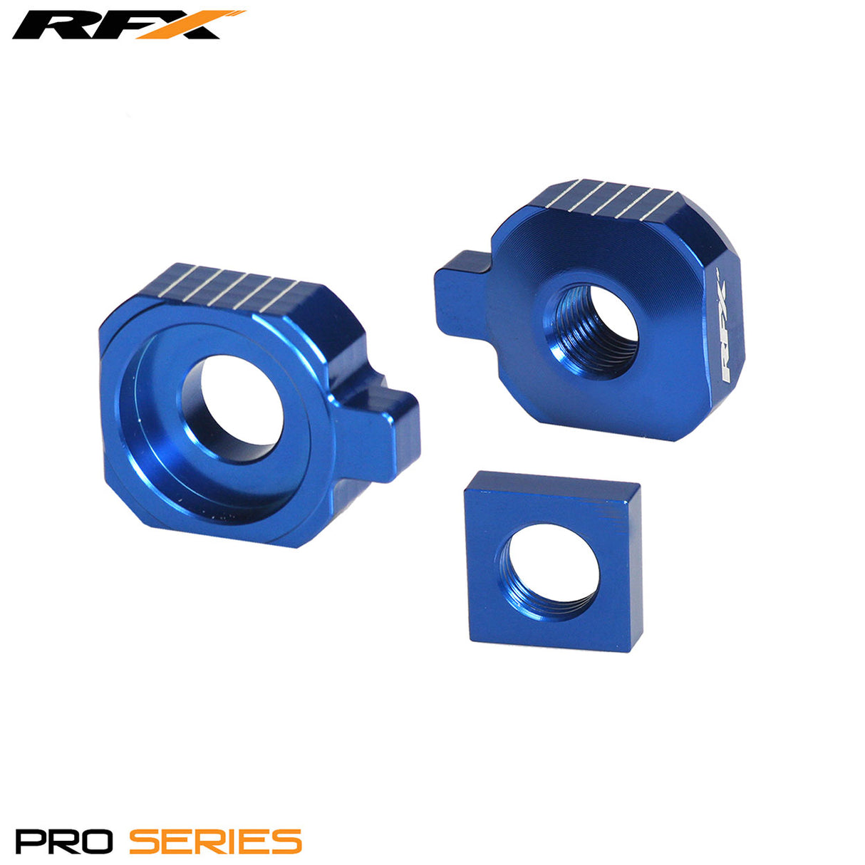 RFX Pro Rear Axle Adjuster Blocks Sherco SE-R125 18-23 250/350 14-23 SEF-R250-450 10-23