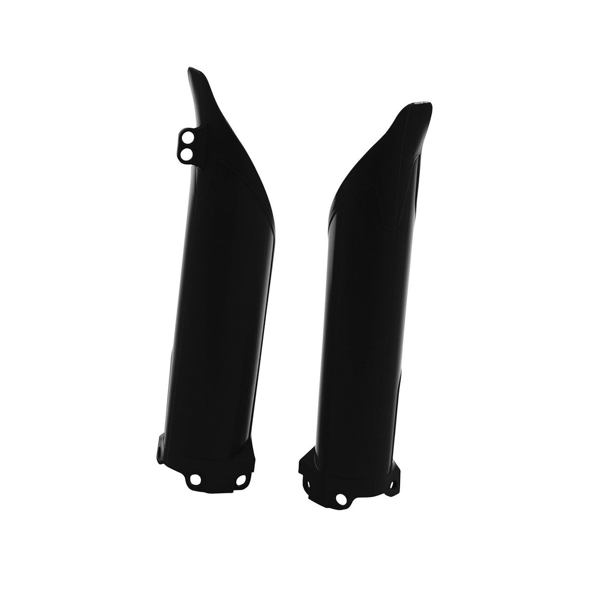 Rtech Fork Guards (Black) Kawasaki KXF250 09-16 KXF450 09-16