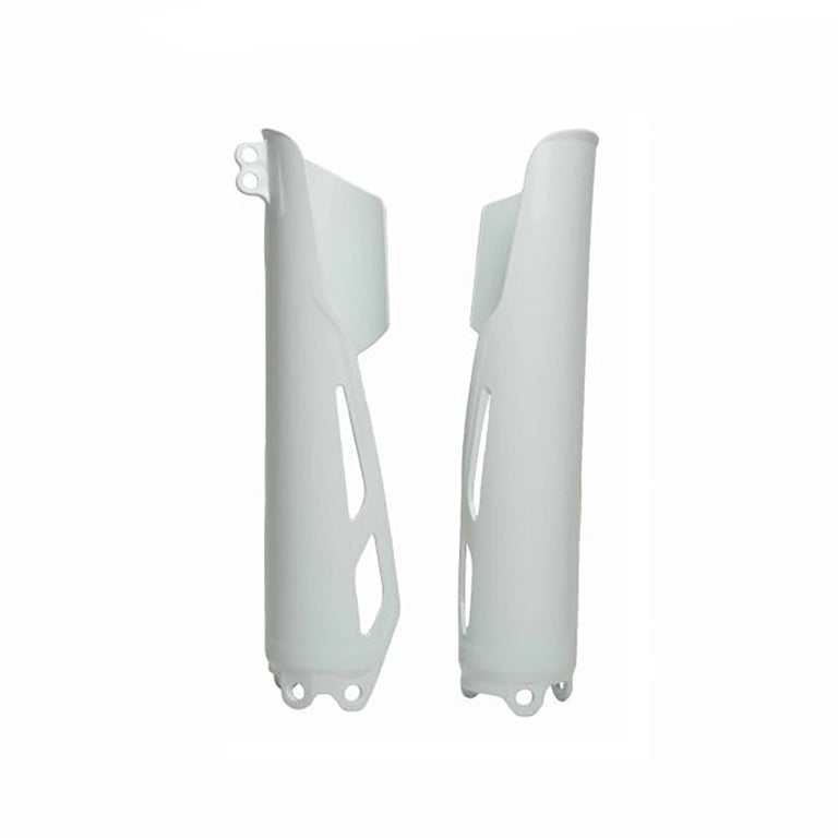 Rtech Fork Guards (White) Honda CRF250 19-23 CRF450 19-24