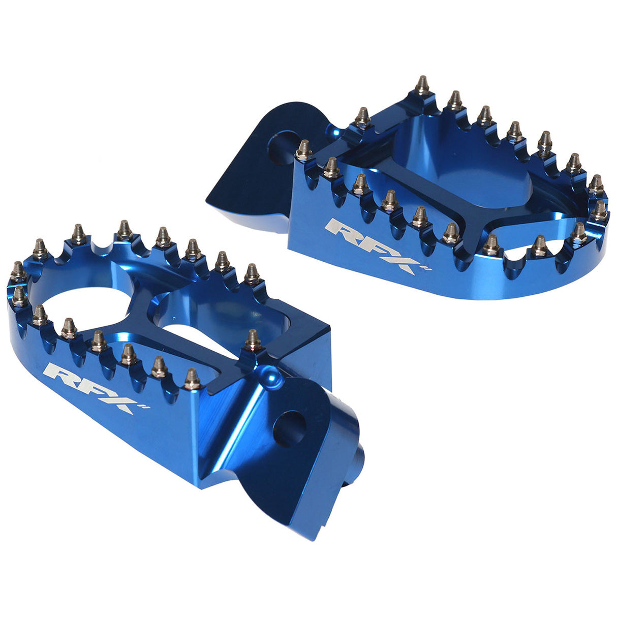 RFX Pro Footrests Blue Husqvarna 14-15 Husaberg FE/FC 390-550 08-14 TE/TC 125-300 11-13 Sherco SE/SM
