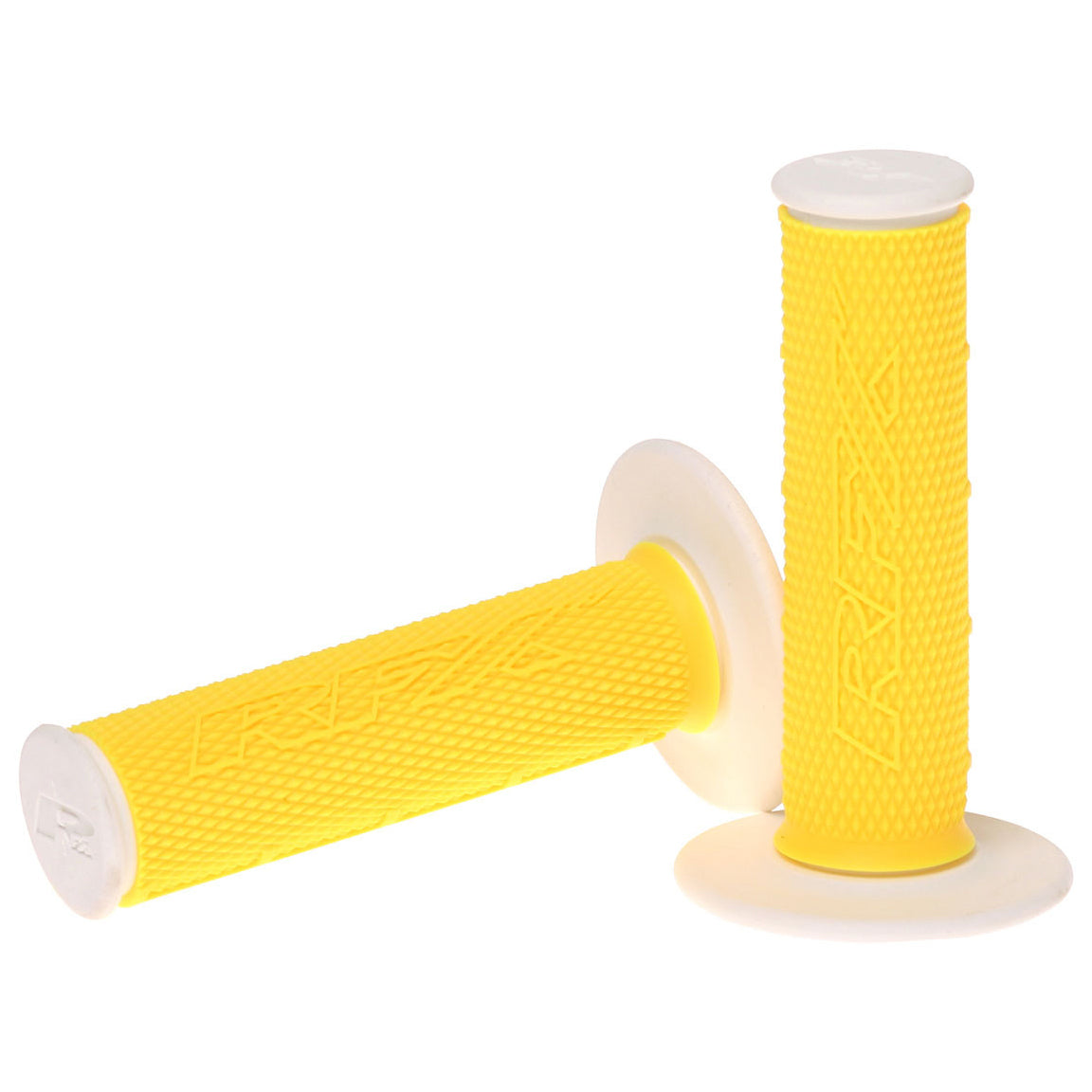 RFX Pro Series Dual Compound Grips White Ends Pair