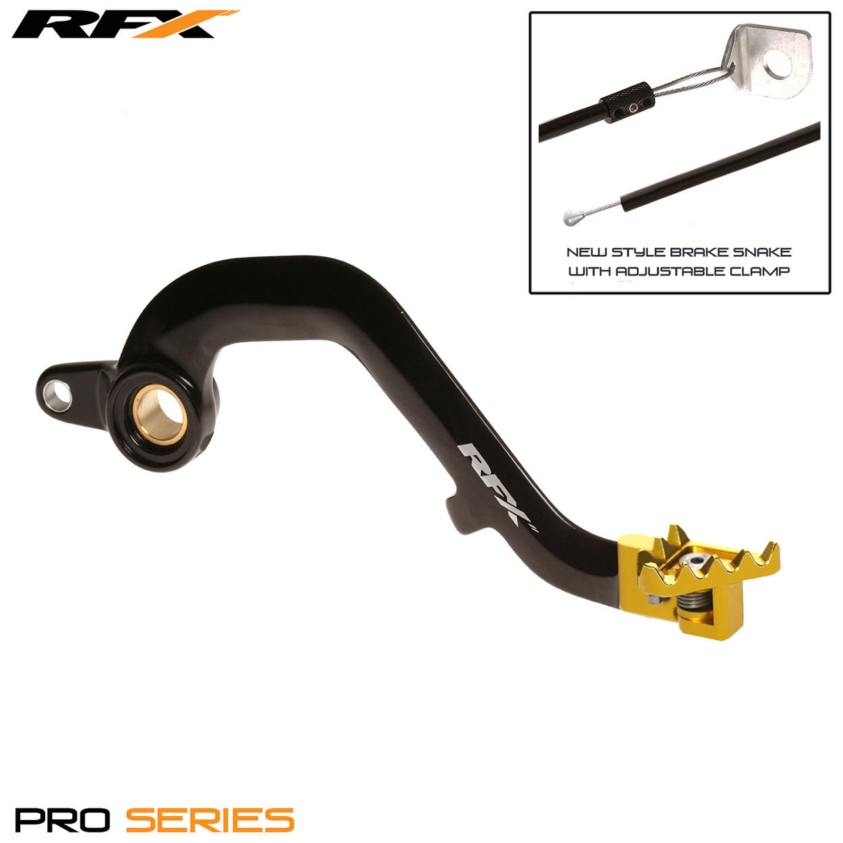 RFX Pro FT Rear Brake Lever Suzuki RM125 01-08