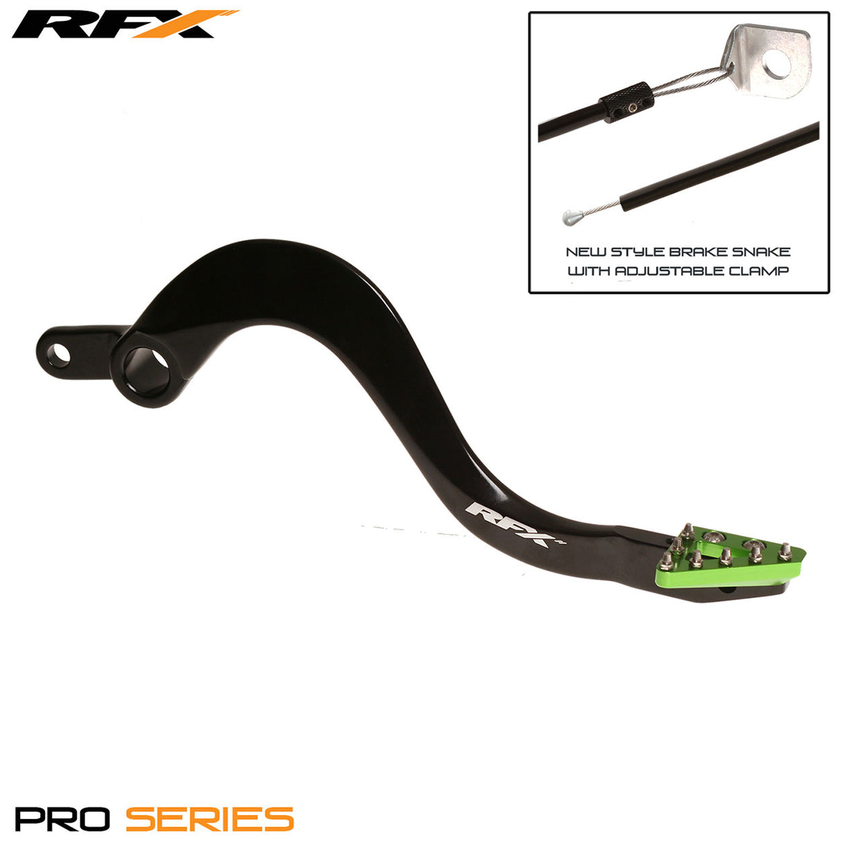 RFX Pro ST Rear Brake Lever Kawasaki KXF250 05-20 Suzuki RMZ250 05-06