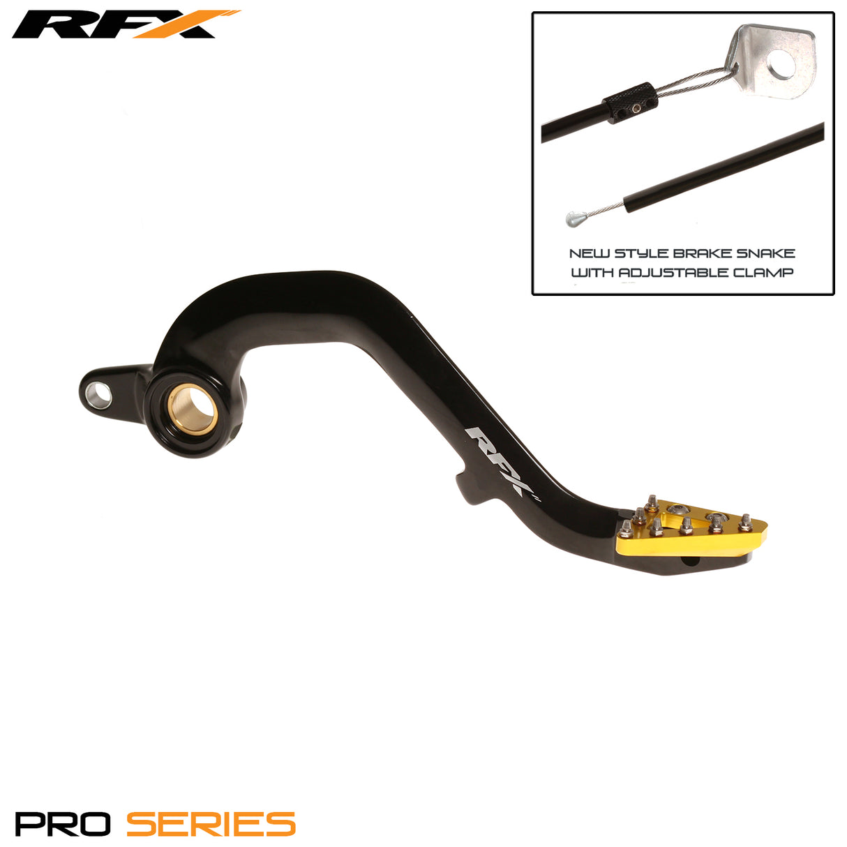 RFX Pro ST Rear Brake Lever Suzuki RM125 01-08