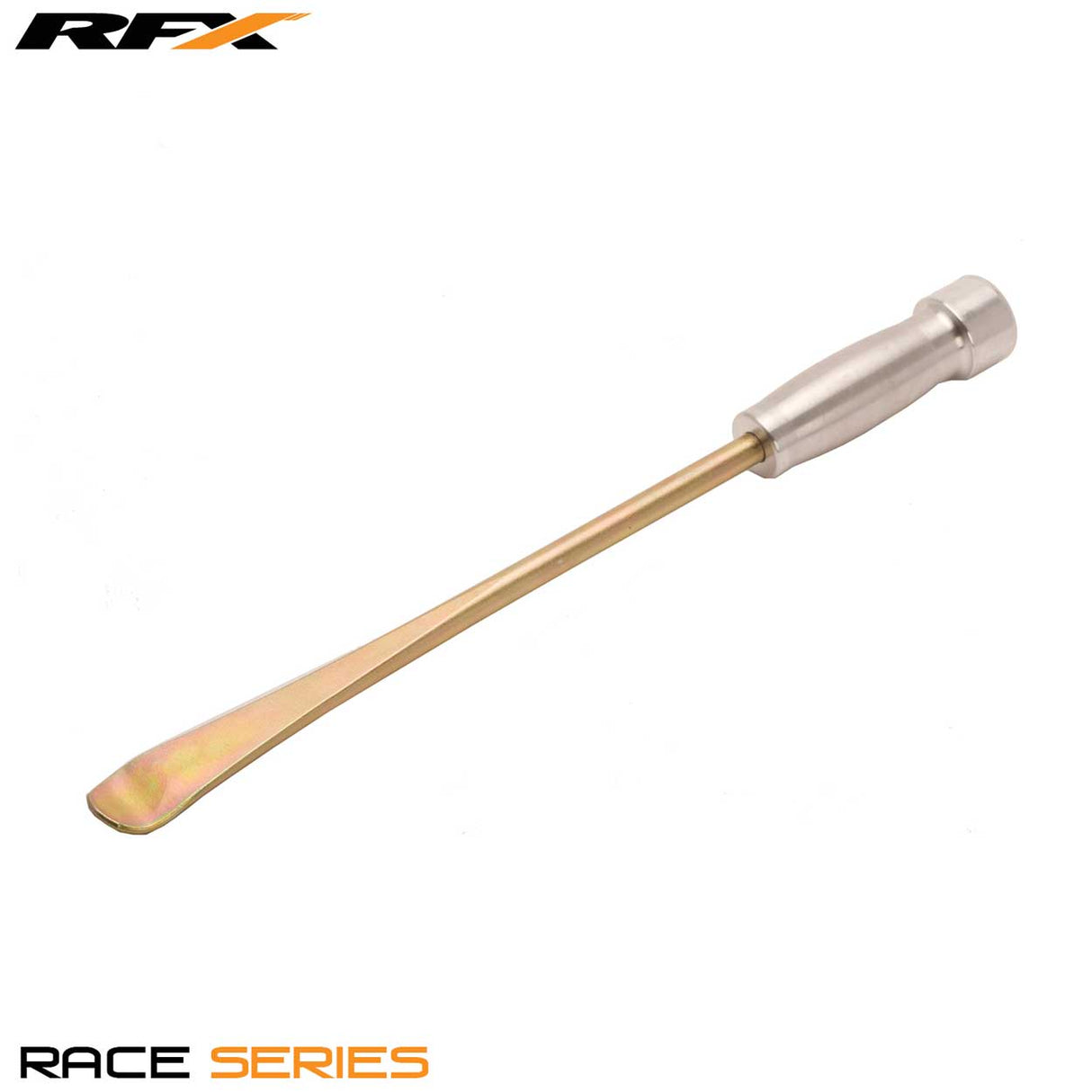 RFX Race Single Spoon end Tyre Lever Mousse Type with Silver Handle 420mm / 17in Long