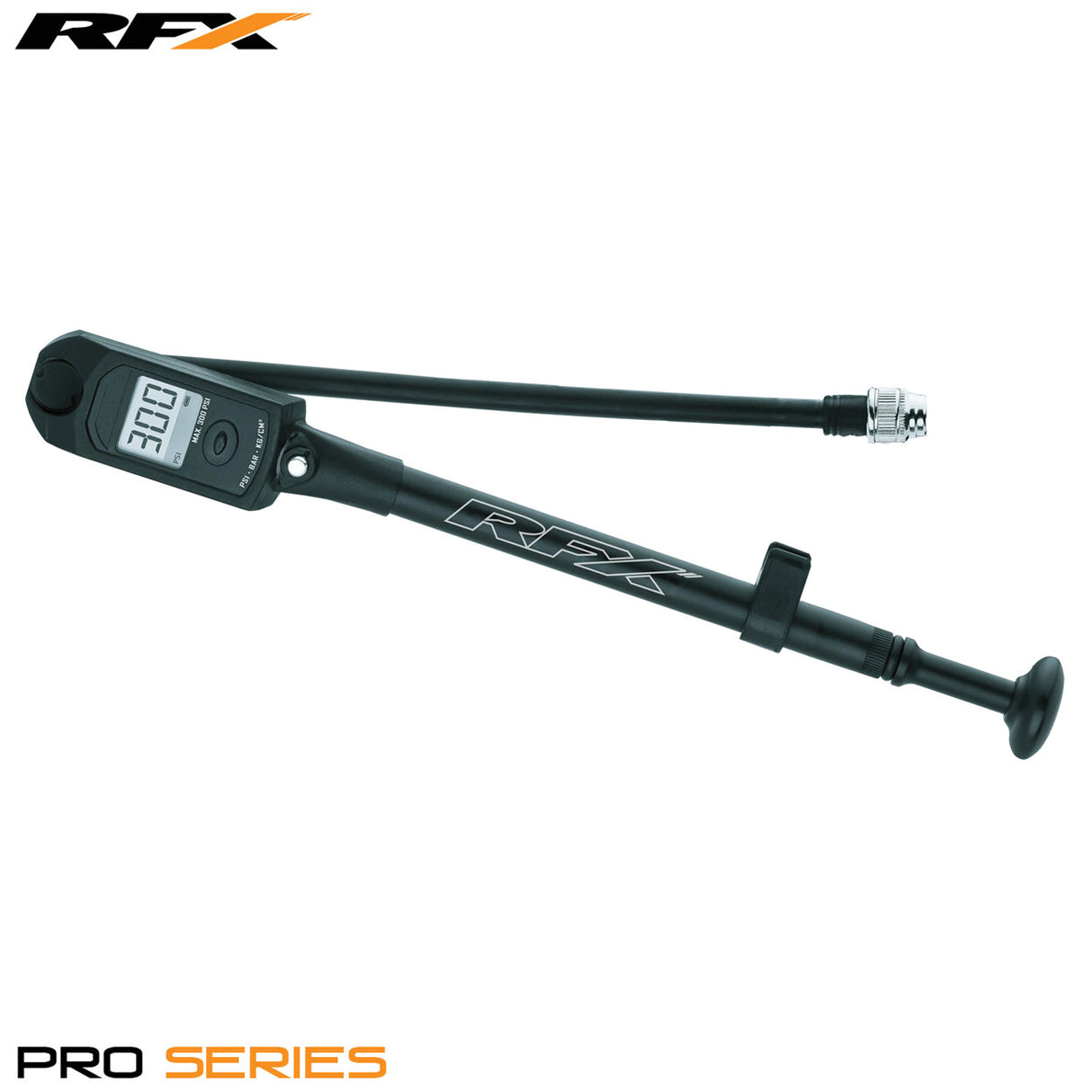 RFX Pro Series Digital Fork Air Spring Adjustmnent Pump/Gauge (Digital Guage 0-300 Psi)