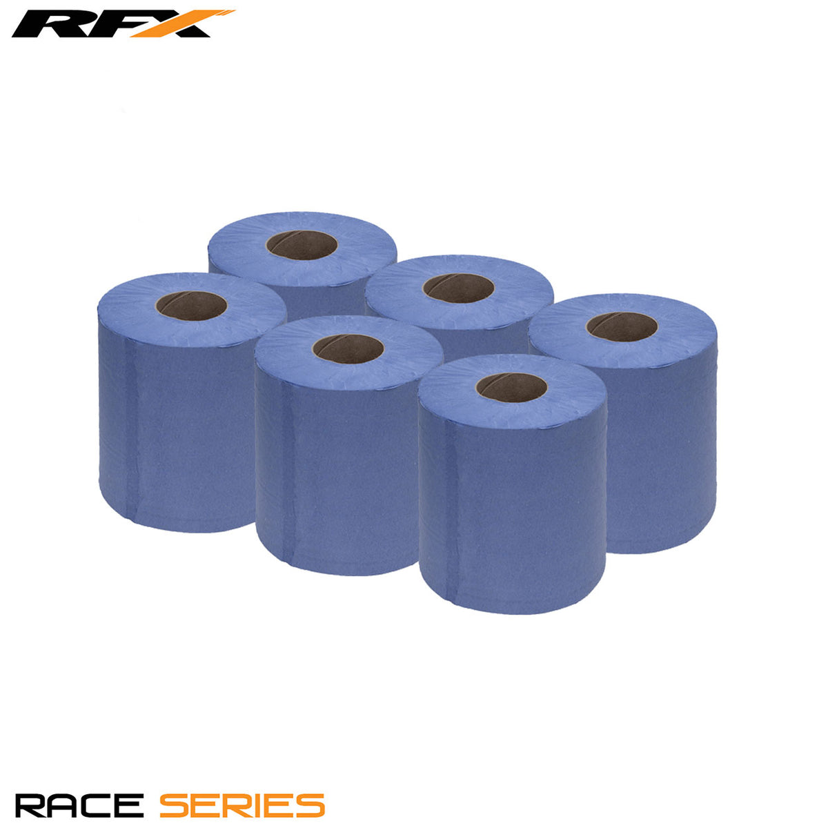 RFX Workshop 2 Ply Blue Roll (6 Pack) 180mm x 78mtr – Dirt Store