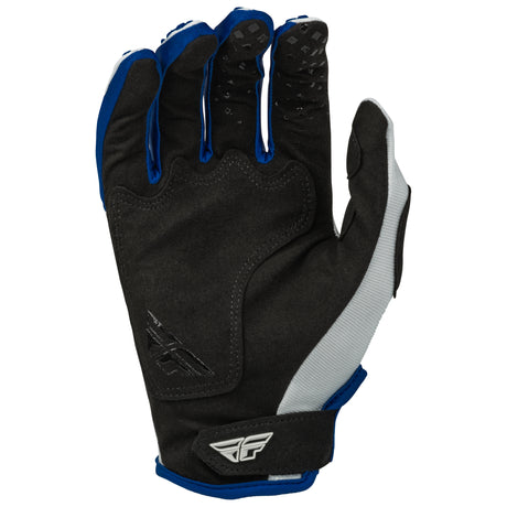 FLY 2023 YOUTH KINETIC GLOVES BLUE/LIGHT GREY