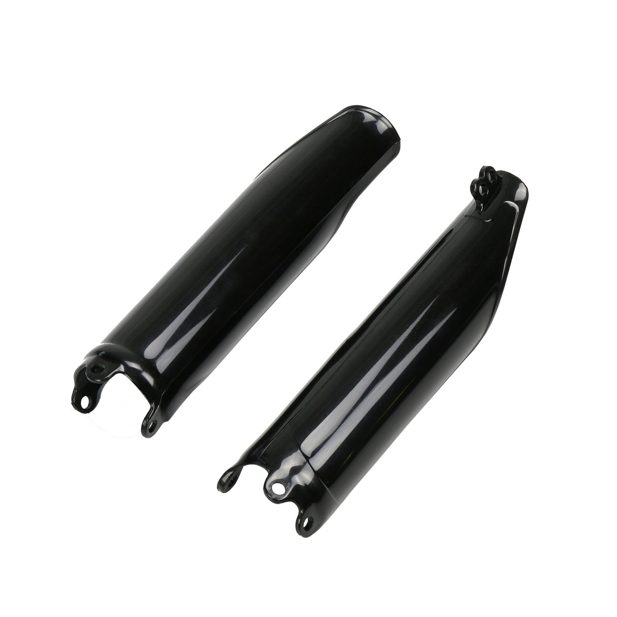 UFO Plastic Fork Guard (Black) Honda CRF450R/RX 19-22