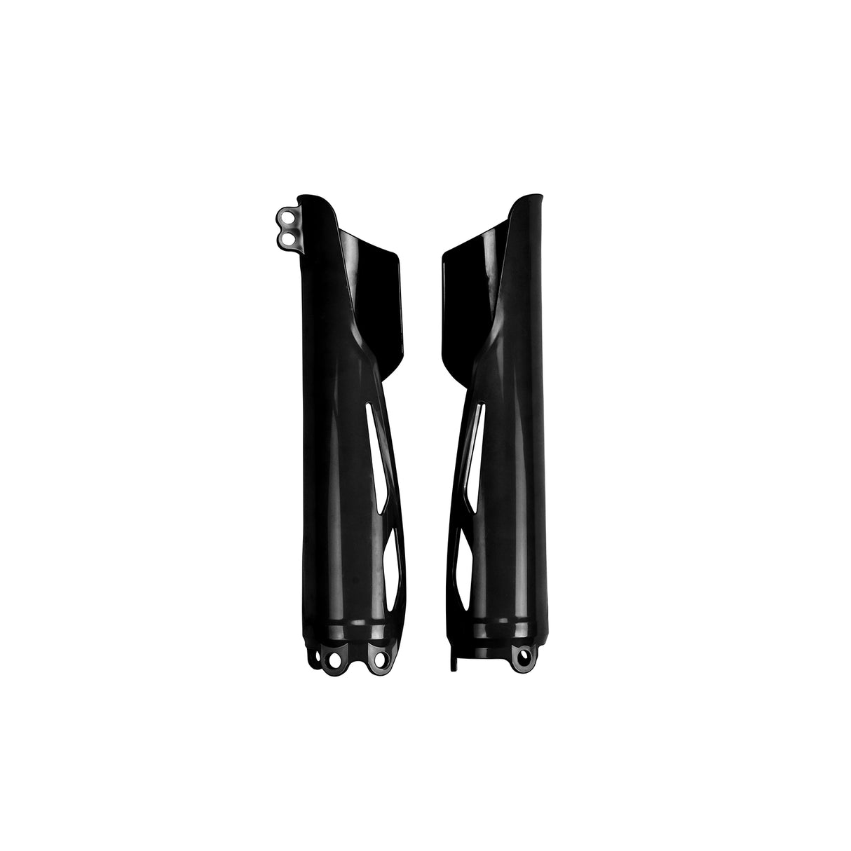 UFO Fork Slider Protectors (Black) Honda CRF250R-RX/450R-RX 19-24