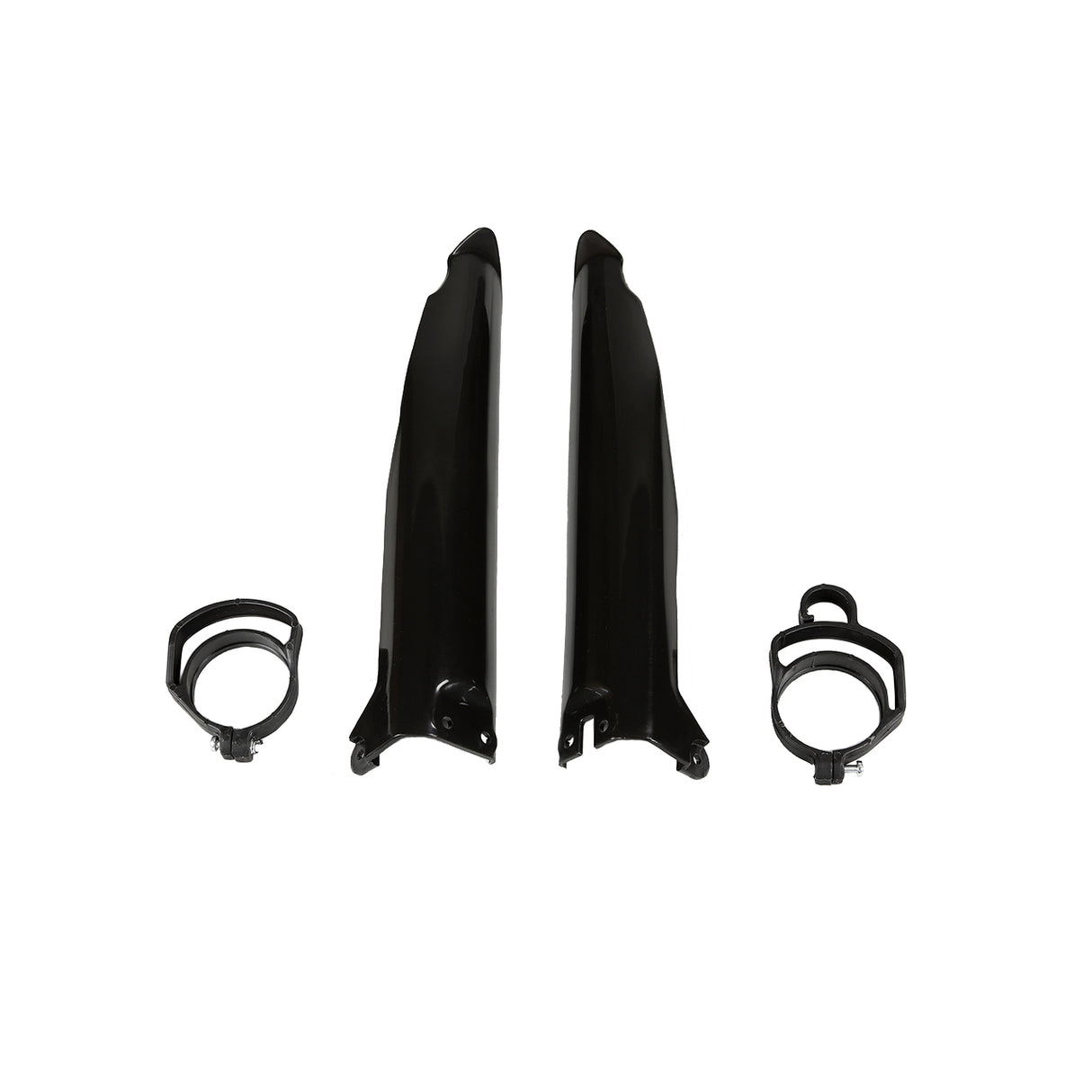 UFO Fork Slider Protectors (Black) Kawasaki KX125/250/500 96-03