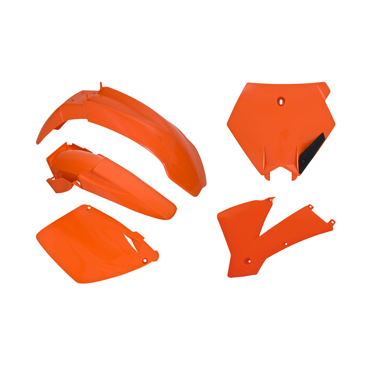 Rtech Plastic Kit (5pc) (K Orange) KTM SX-SXF125-520-525 01-03 SX250 01-02 EXC/F 125-525 03