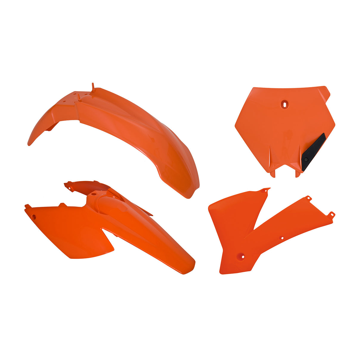 Rtech Plastic Kit (4pc) (K Orange) KTM SX-SXF250-450 03 SX/SXF 04 EXC/EXC/F 04