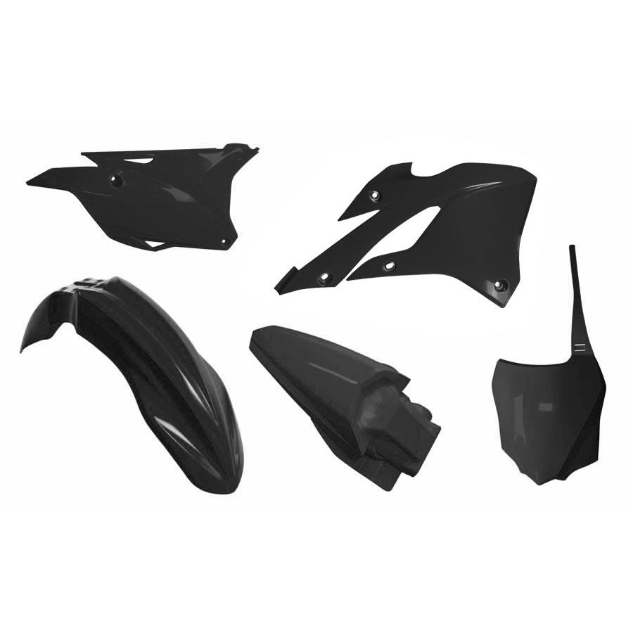Rtech Plastic Kit (5pc) (Black) Kawasaki KX 85 22-24