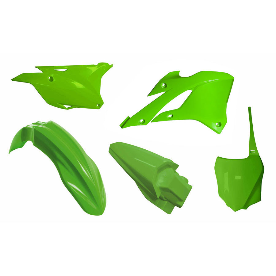 Rtech Plastic Kit (5pc) (KX Green) Kawasaki KX 85 22-24