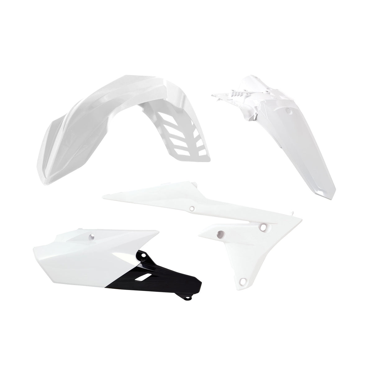 Rtech Plastic Kit (4pc) (White) Yamaha WRF250 15-19 WRF450 16-18