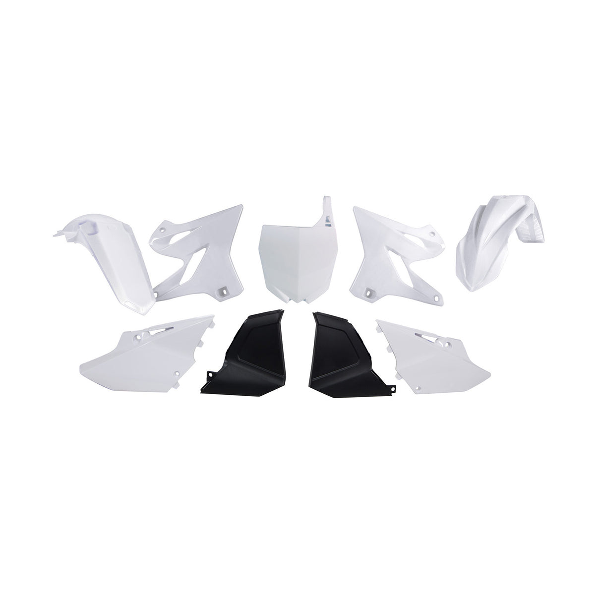 Rtech Plastic Kit (6pc) Restyle (White) Yamaha YZ/YZ-X125/250 02-21