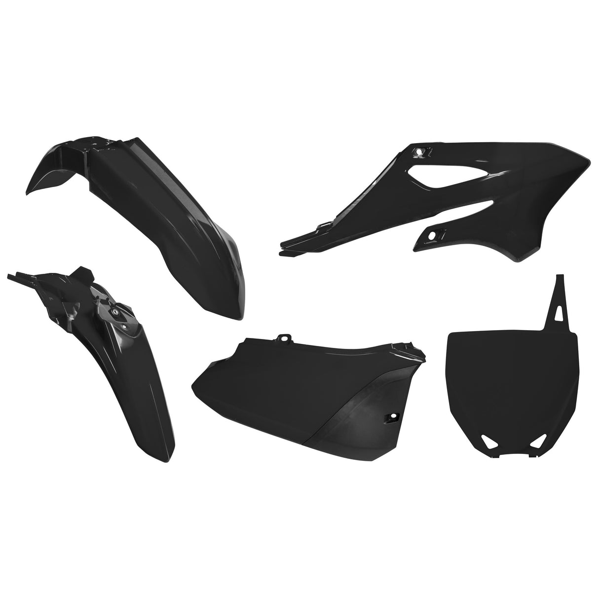 Rtech Plastic Kit (5pc) (Black) Yamaha YZ85 22-24