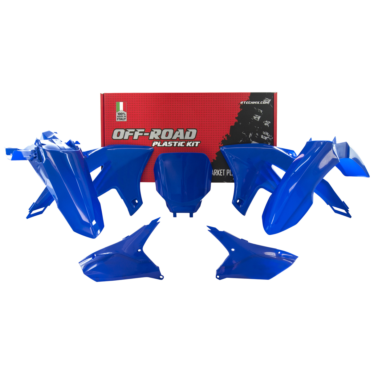 Rtech Plastic Kit (6pc) (YZ Blue) Yamaha YZ450F 2023