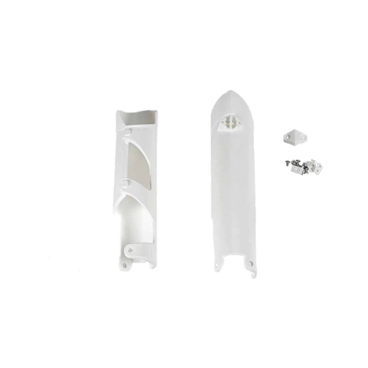 UFO Fork Slider Protectors (White) KTM SX125/250 SXF250-450 07-14 EXC/EXC-F 125-450 08-15