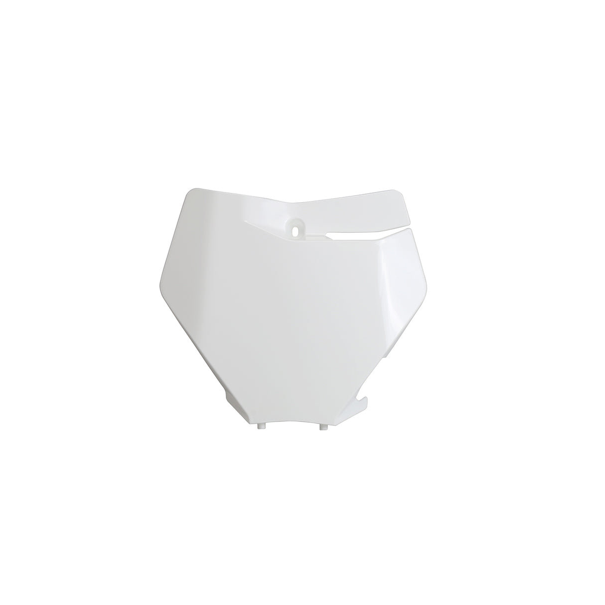 UFO Front Number Plate (White) KTM SX/SXF 125-450 19-22