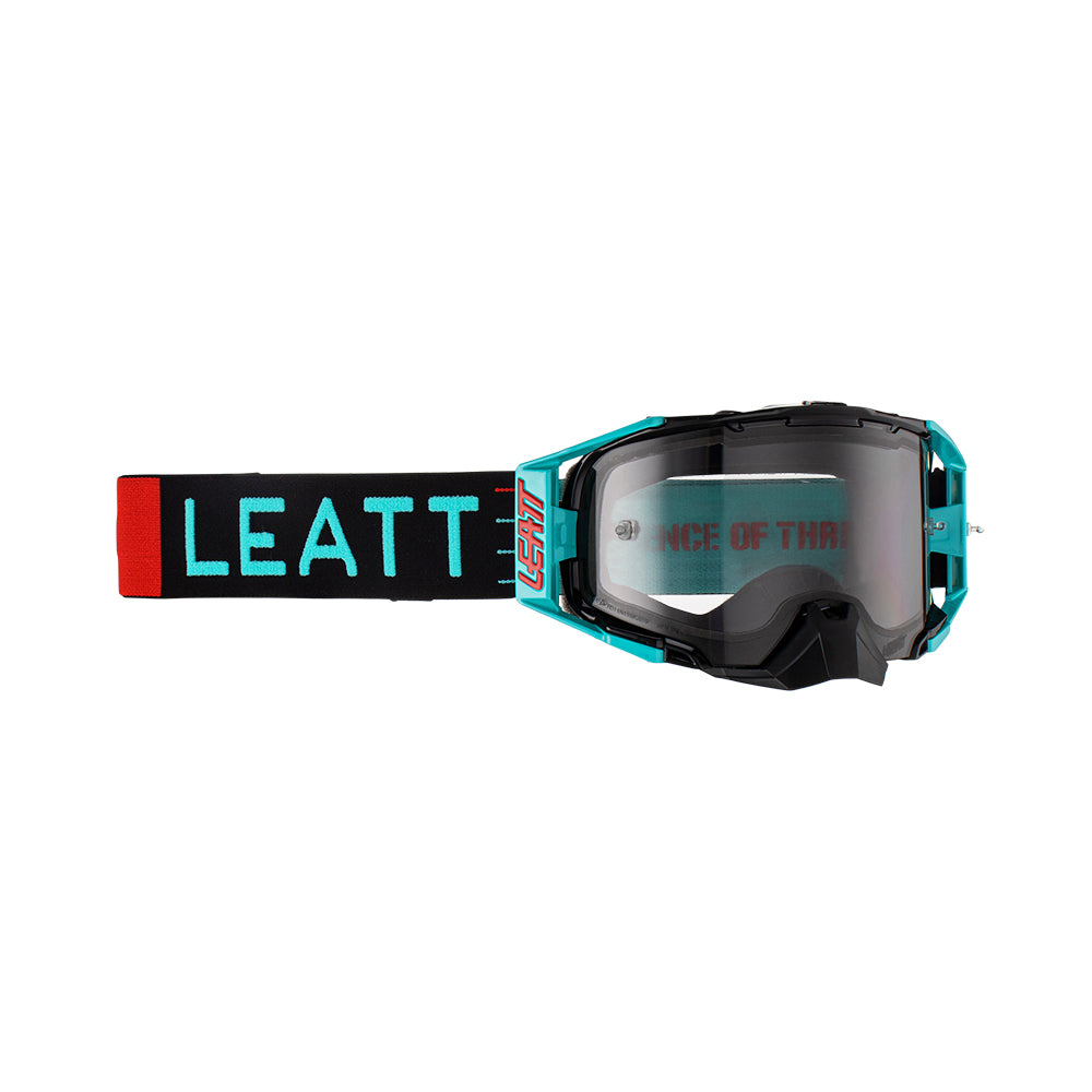 LEATT VELOCITY 6.5 FUEL LIGHT GREY LENS GOOGLES