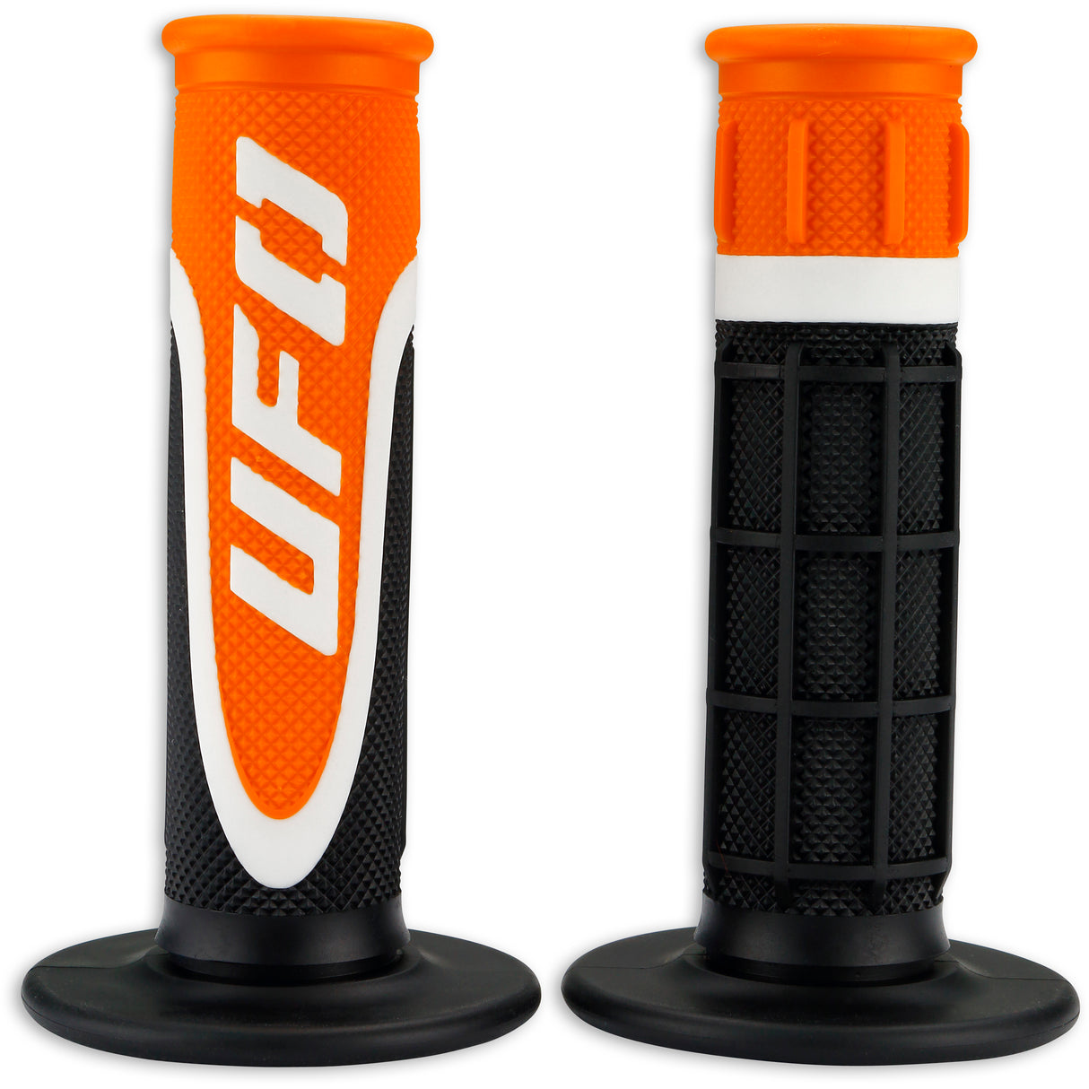 UFO Axiom Triple Density Grips (Black/White/Orange)