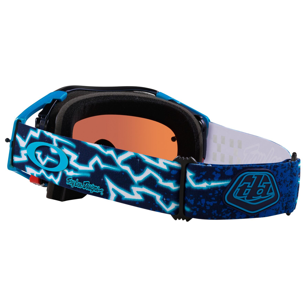 OAKLEY AIRBRAKE MX GOGGLE (TLD BLUE LIGHTNING) PRIZM MX SAPPHIRE LENS