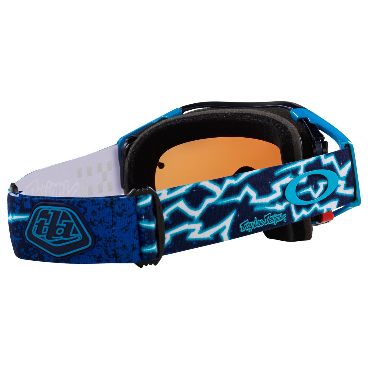 OAKLEY AIRBRAKE MX GOGGLE (TLD BLUE LIGHTNING) PRIZM MX SAPPHIRE LENS