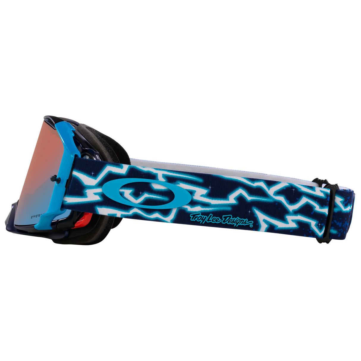 OAKLEY AIRBRAKE MX GOGGLE (TLD BLUE LIGHTNING) PRIZM MX SAPPHIRE LENS