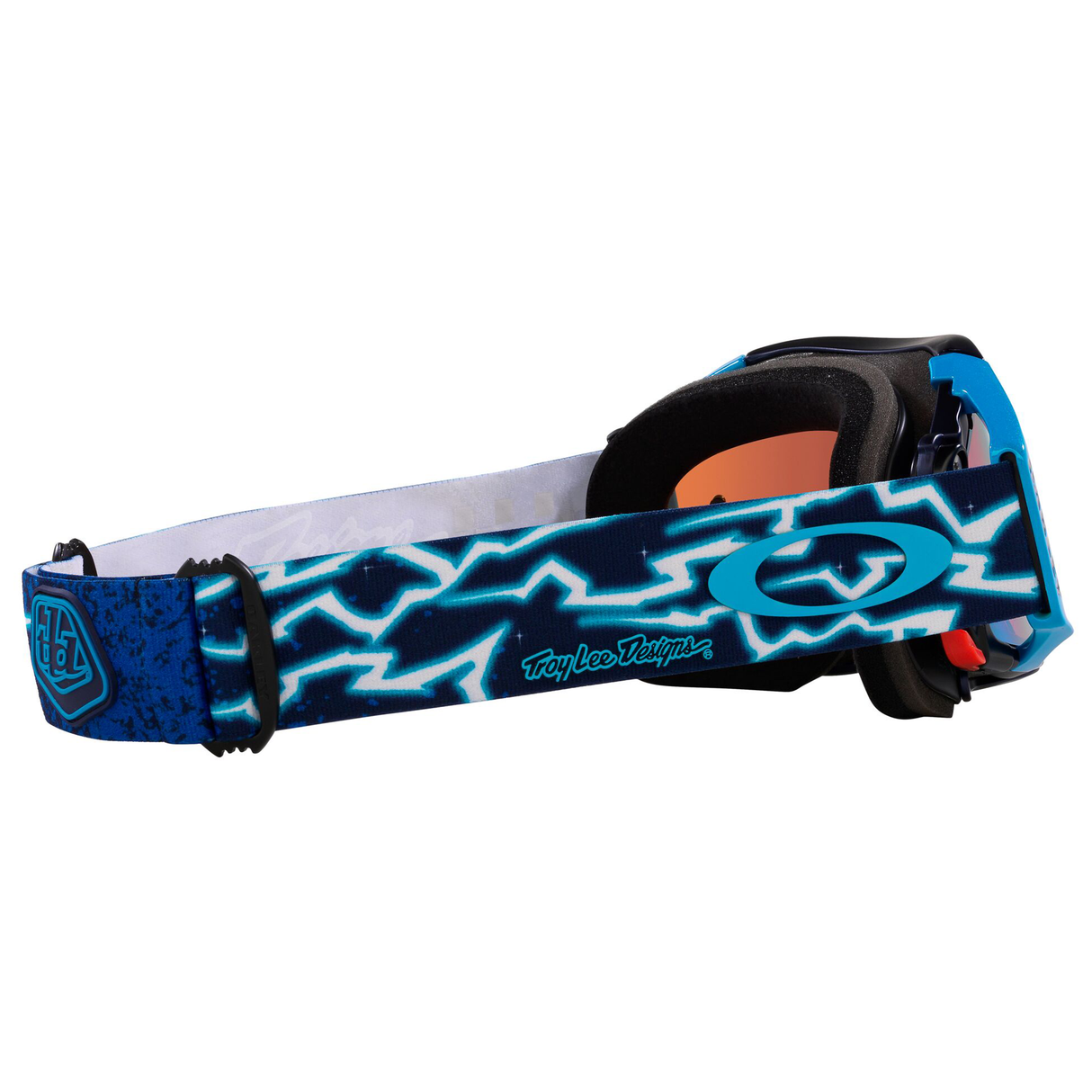 OAKLEY AIRBRAKE MX GOGGLE (TLD BLUE LIGHTNING) PRIZM MX SAPPHIRE LENS