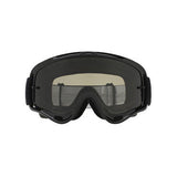 OAKLEY O FRAME MX GOGGLE JET BLACK DARK GREY LENS