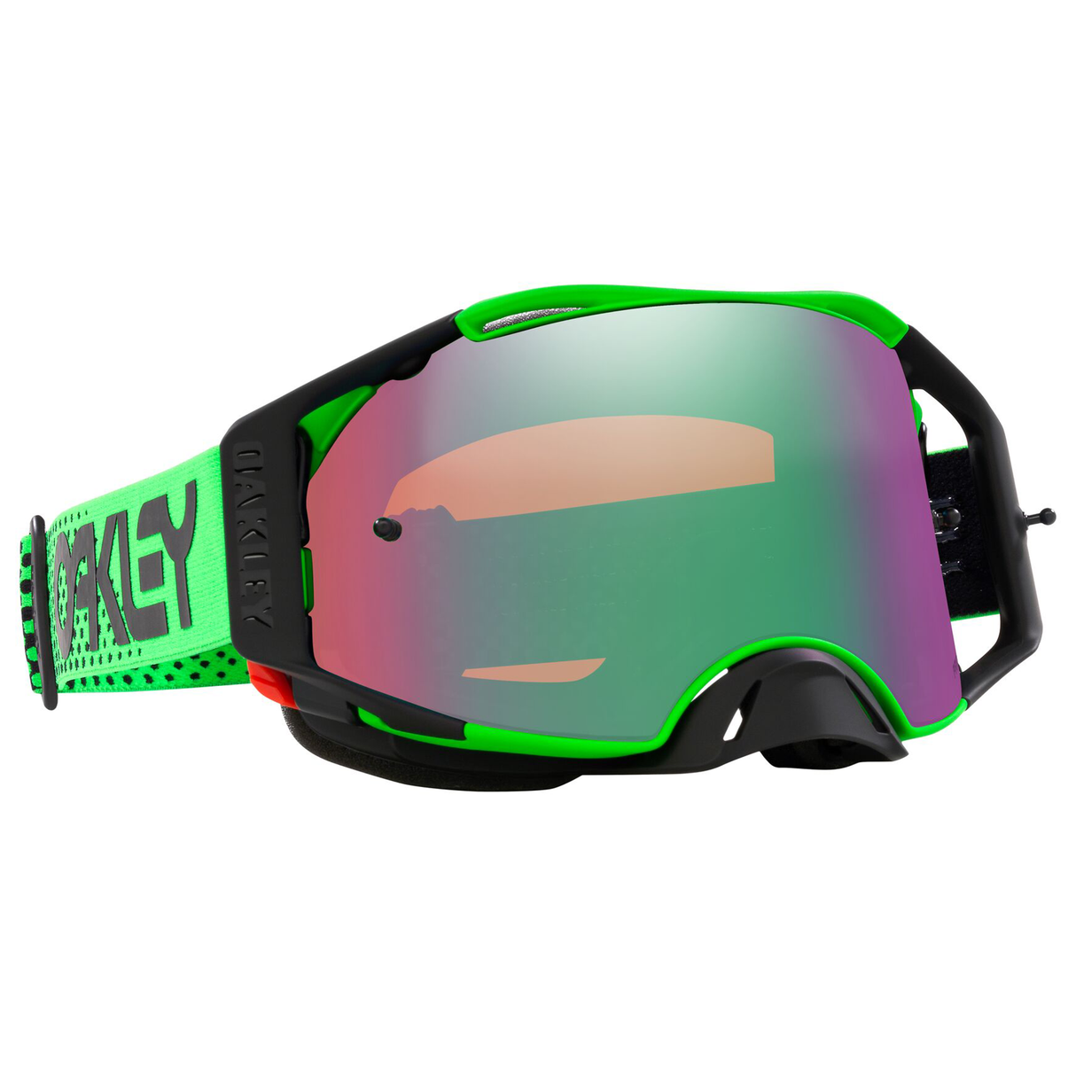 OAKLEY AIRBRAKE MX GOGGLE (MOTO GREEN) PRIZM MX JADE LENS