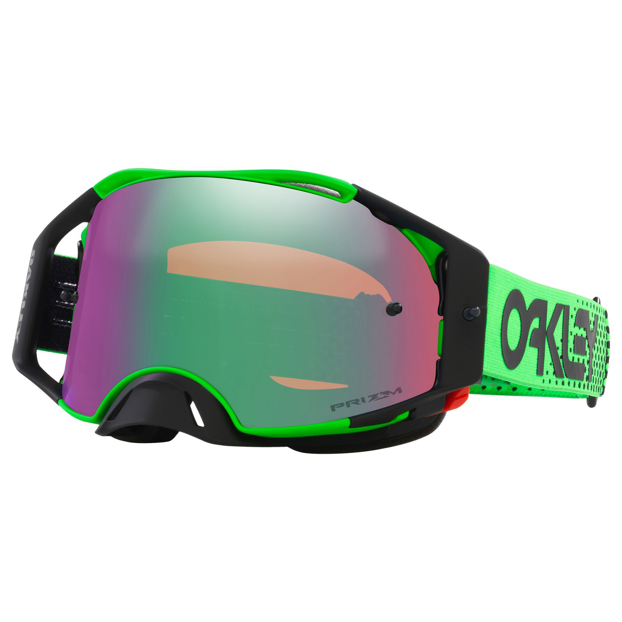 OAKLEY AIRBRAKE MX GOGGLE (MOTO GREEN) PRIZM MX JADE LENS
