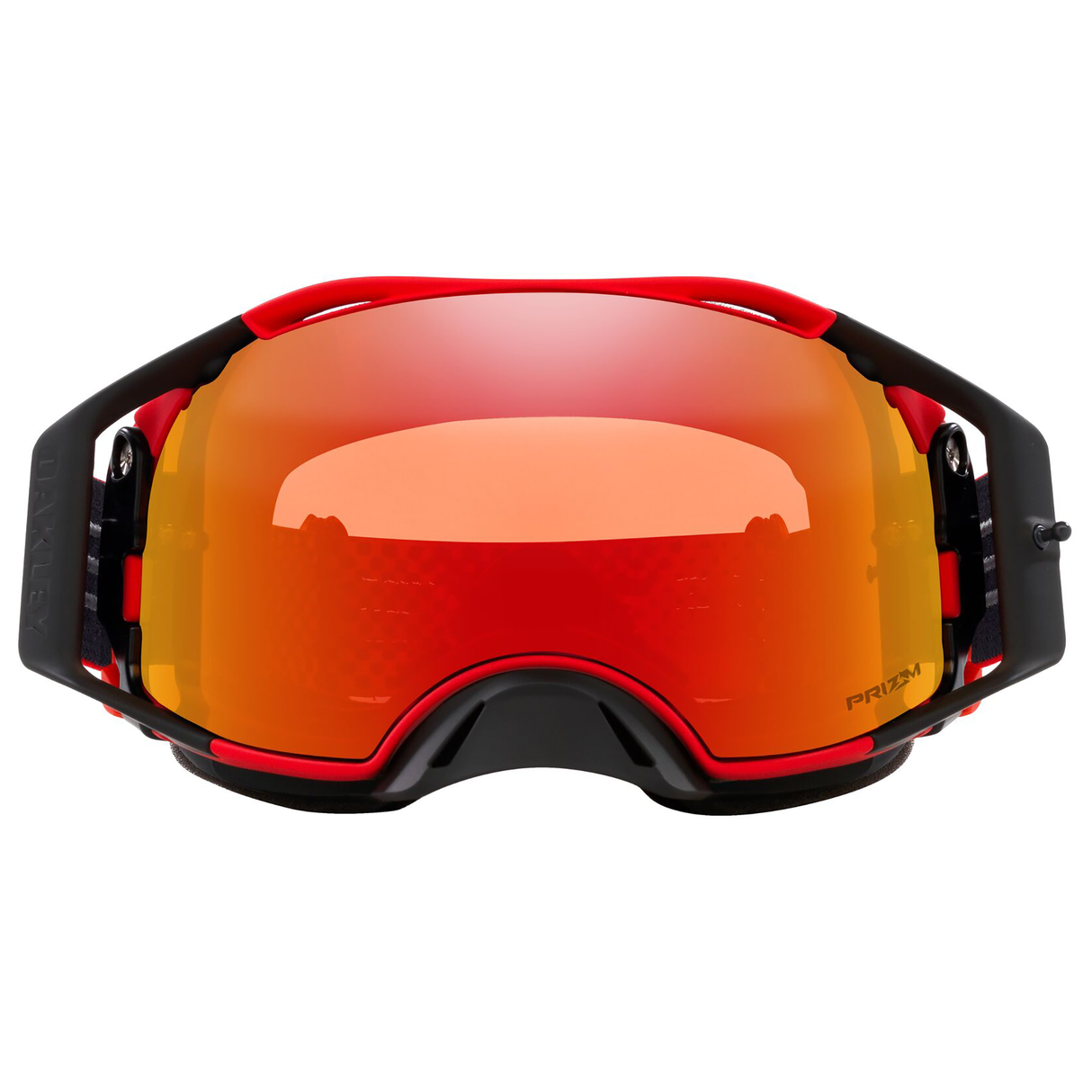 OAKLEY AIRBRAKE MX GOGGLE (MOTO RED) PRIZM MX TORCH LENS