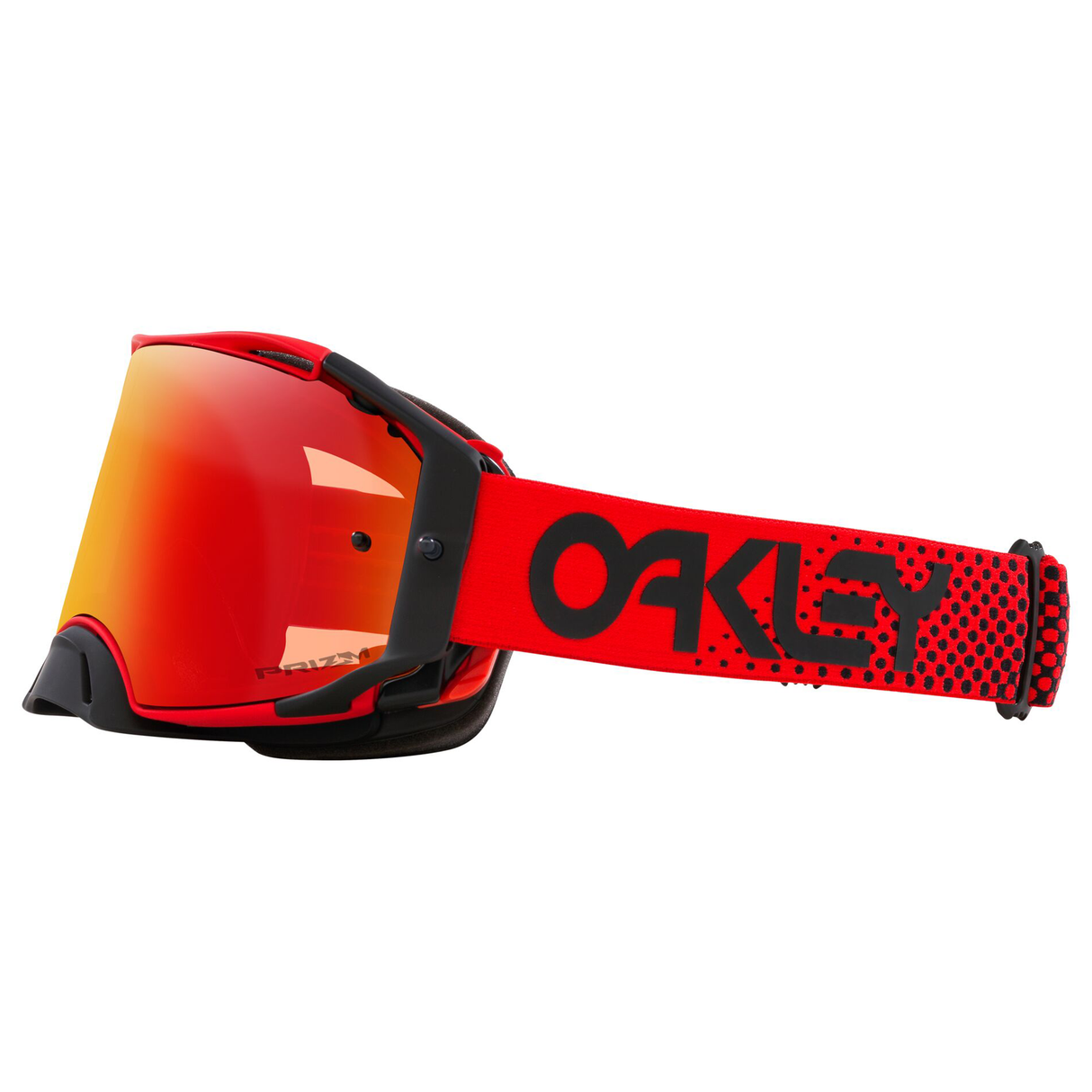 OAKLEY AIRBRAKE MX GOGGLE (MOTO RED) PRIZM MX TORCH LENS