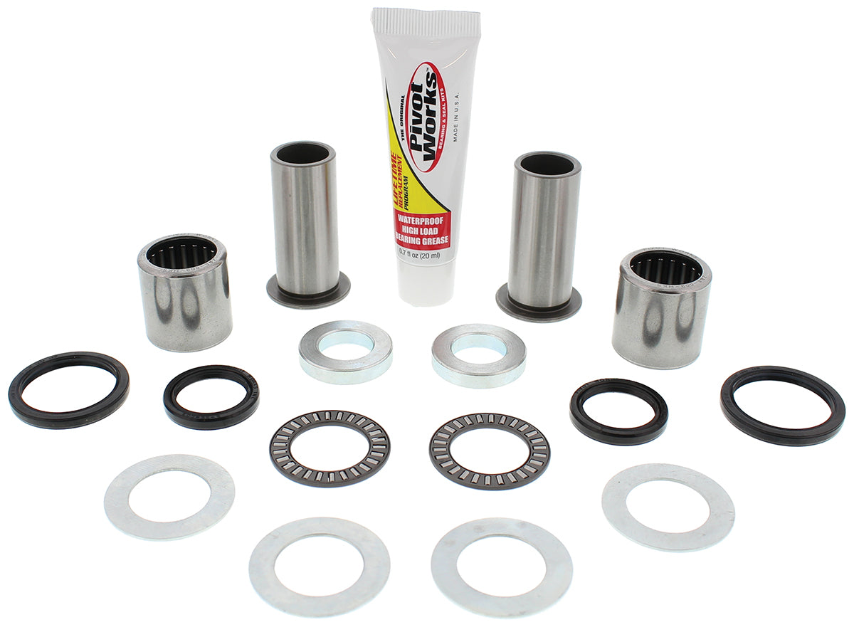 Pivot Works Swing Arm Bearing Kit Suzuki RM125/RM250 04-08 RMZ250 07-09 RMZ450 05-20