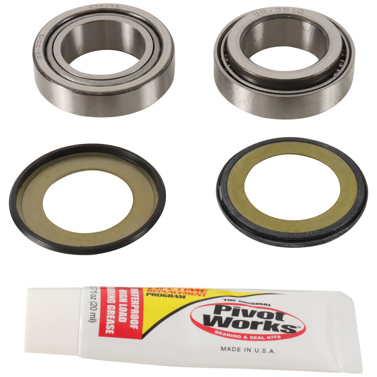 Pivot Works Steering Bearing Honda CR125 93-94/98-07CR250 92-94/97-07CRF250 04-09 CRF450 02-08/17-22