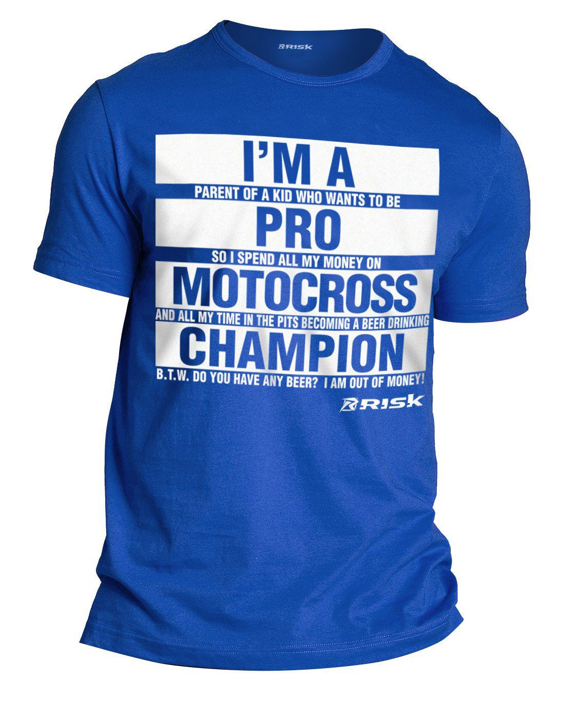 Risk Racing T Shirt - Pro Moto Champ