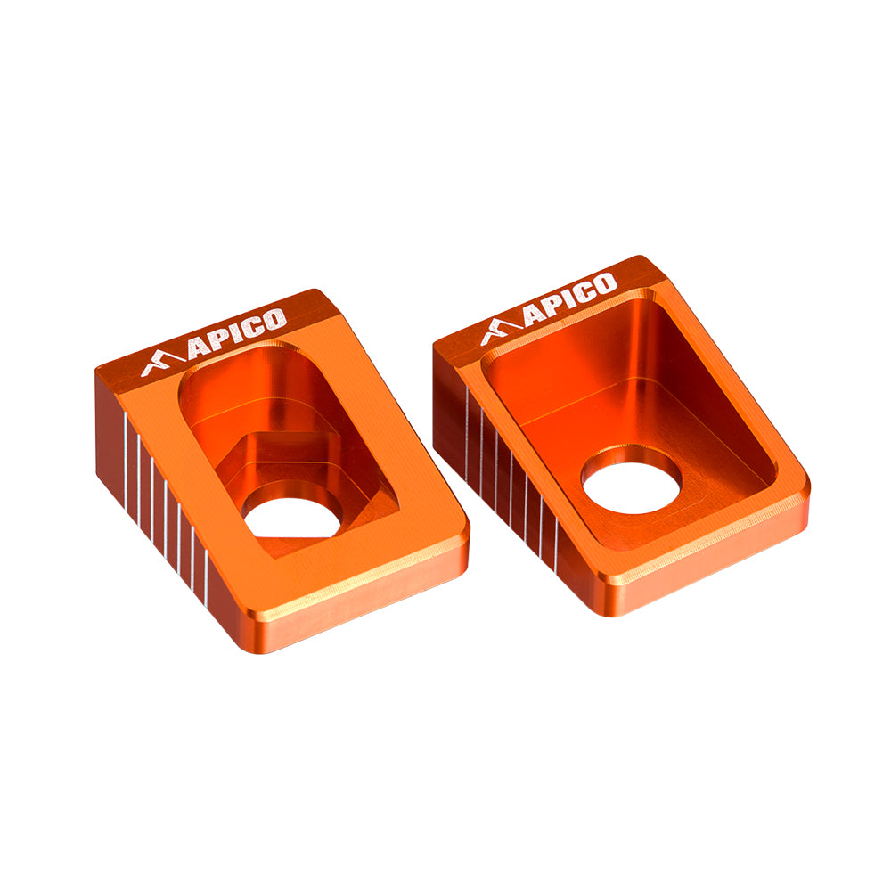 REAR AXLE BLOCK KTM SX65 02-15 ORANGE