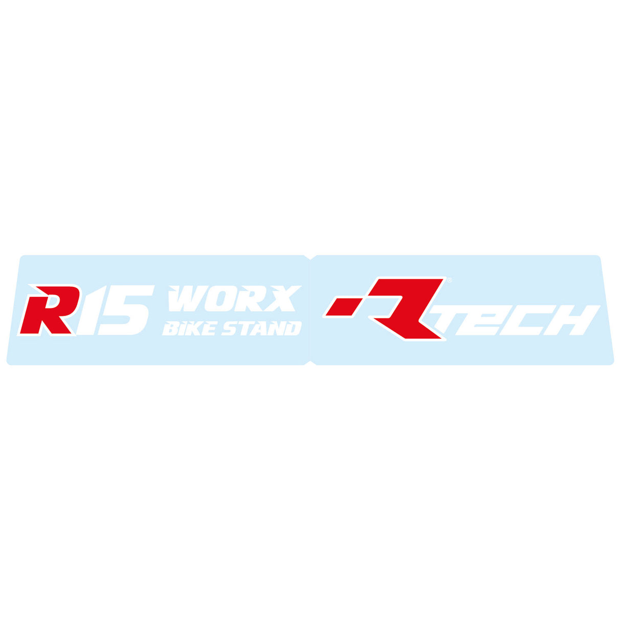 Rtech R15 Replacement Stickers Kit (Red/White)