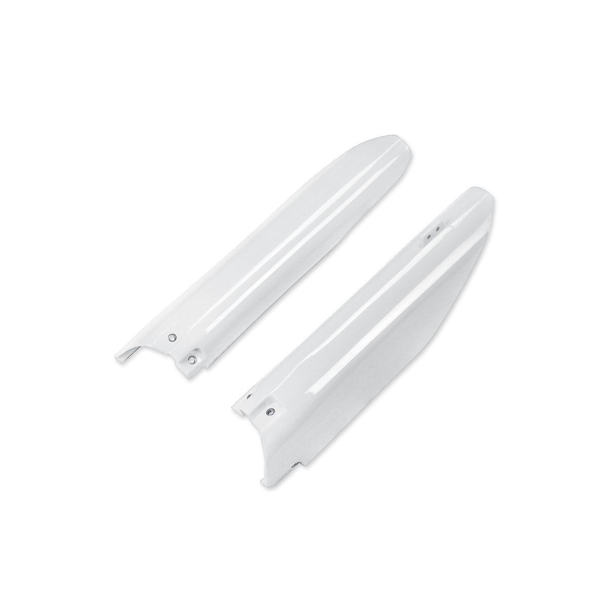 UFO Fork Slider Protectors (White) Suzuki RM125/250 RMZ250/450 07-24