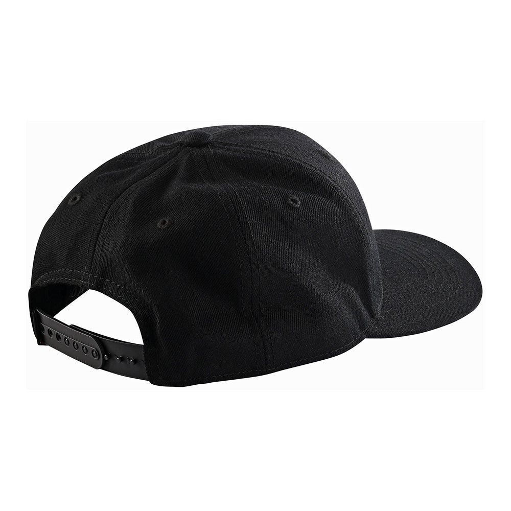 Troy Lee Designs Snapback Hat Crop Black / Charcoal